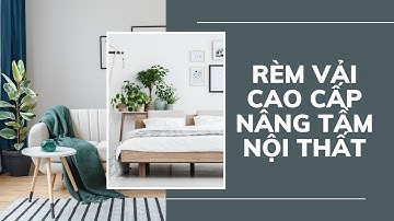 Rèm vải cao cấp đẹp Hàn Quốc lắp đặt tại Hà Nội