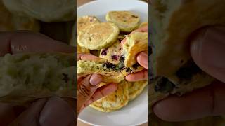 Soft & Fluffy Avocado Blueberry Pancakes – Easy 6 Ingredient Baby-Led Weaning Friendly Recipe screenshot 1