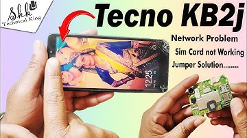 Tecno kb2j Network Jumper 🔥🔥🔥 || tecno kb2j no service solutions || network problem jumper solution