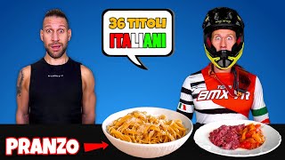 Provo la DIETA del CAMPIONE EUROPEO di BMX - RECORD ITALIANO