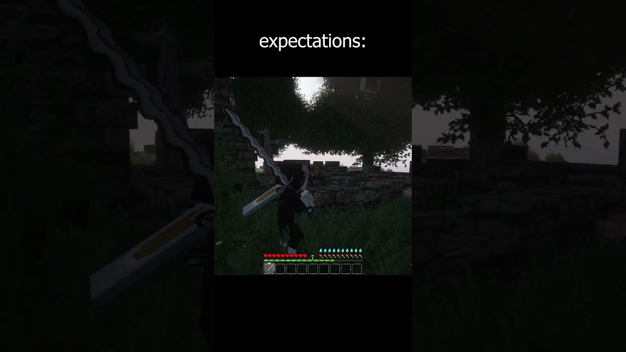 Minecraft modpacks be like 