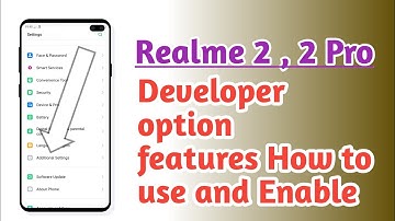 Realme 2 , 2 Pro , How to use and Enable Developer option features explain