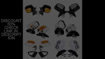 Motorcycle Rear View Mirror With Turn Signal For Honda Goldwing GL1800 2001-2017 2011 2010 Accessori