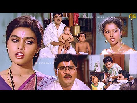 யாரா பாத்துடா திட்டுறாங்க ? உன்ன பாத்துதா Chinna Payen Comedy Scene | Bhagyaraj #SilkSmitha