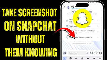 How To Take Screenshot On Snapchat Without Them Knowing in iPhone / 2025