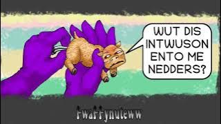 Talkie babbeh foal-in-a-can catheter (art by fwaffynuteww, voice by gayroommate) fluffy pony weird