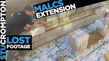 Blockwork - lost footage, malcs extension up to first floor height
