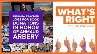 Indiana Teacher Jogs For Book Donations In Honor Of Ahmaud Arbery