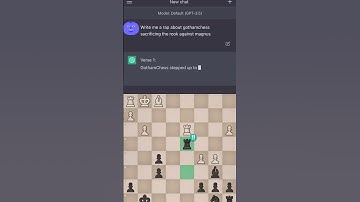 ChatGPT writes a rap about gothamchess