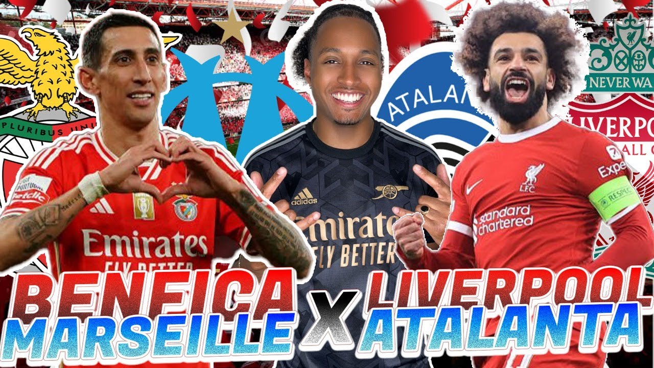 🚨LIVERPOOL🔴 VS 🔵ATLANTA & BENFICA🔴 VS 🔵MARSEILLE | LIVE EUROPA LEAGUE WATCHALONG🏆 