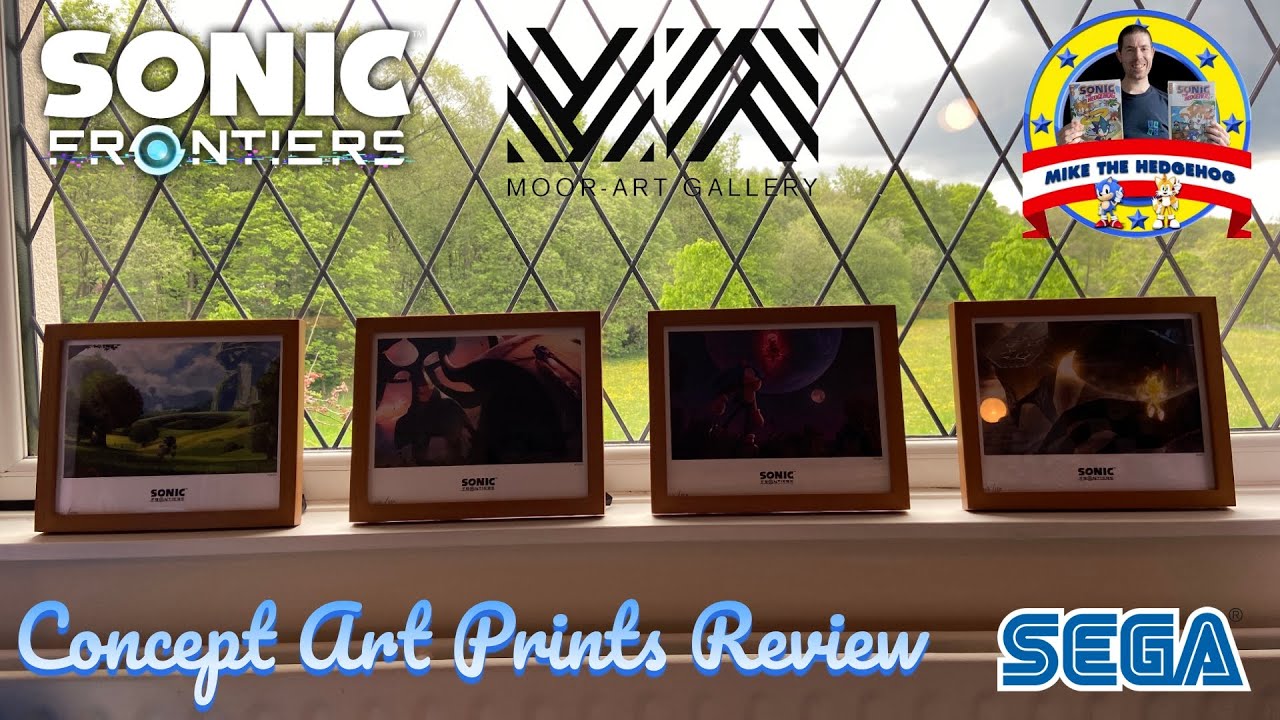 Moor Art Gallery Sonic Frontiers Concept Art Prints Review