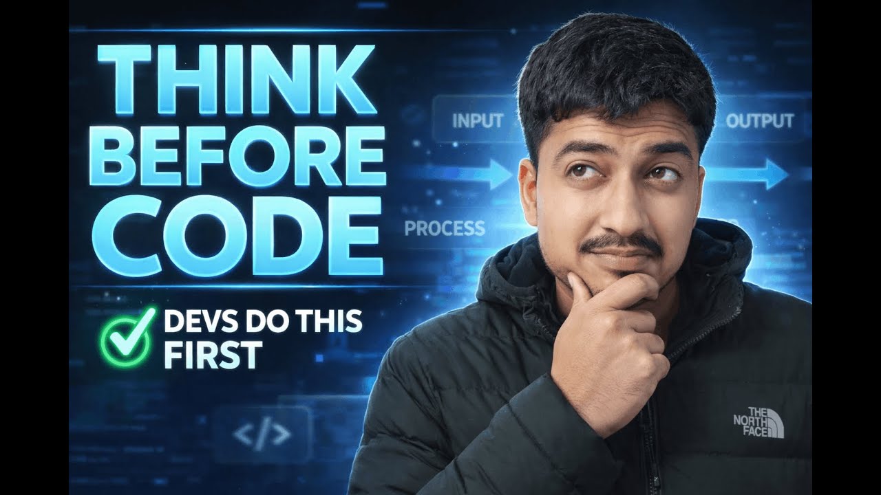 How Developers Break Any Problem Before Writing Code - YouTube