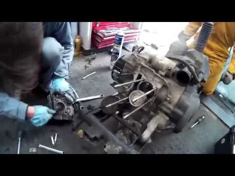 v125‼️オーバーホール車‼️ 組付 〜エンジン（腰上）のオーバーホール〜（スズキ アドレスV125G