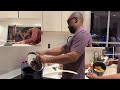 Vlog my husbands first time ever cooking for me disastrous