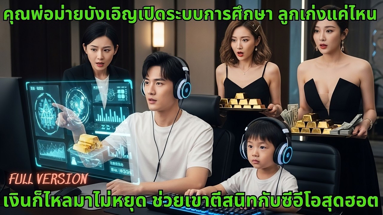 คุณพ่อม่ายบังเอิญเปิดระบบการศึกษา ลูกเก่งแค่ไหน เงินก็ไหลมาไม่หยุด ช่วยเขาตีสนิทกับซีอีโอสุดฮอต