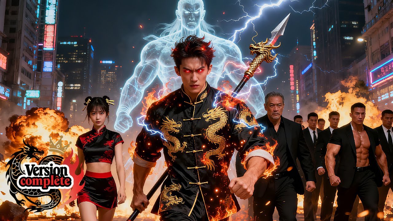 Famille tuée, exilé, sauvé par un maître, il revient en Dragon Dieu de Guerre pour venger.