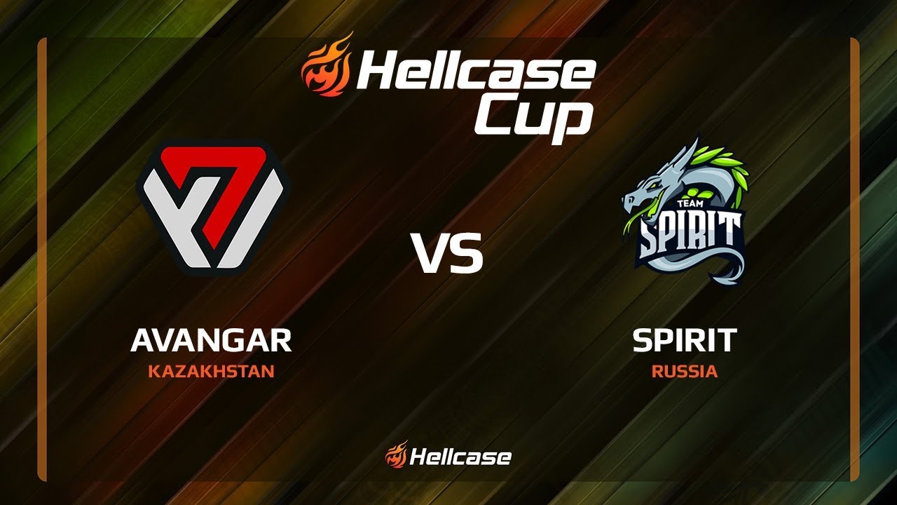 AVANGAR vs Spirit, cobblestone, Hellcase Cup 6