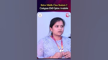"Codegnan Offers EMI Option for Below Middle Class Students" | Codegnan | #Codegnan #EMIOption