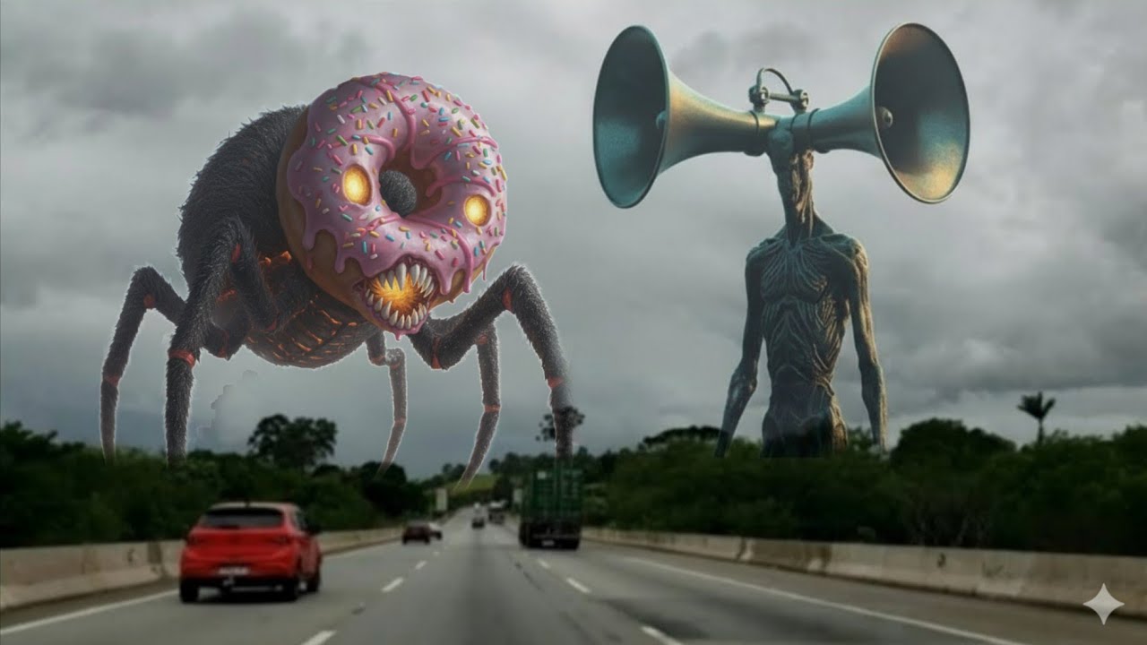 Siren Head or Giant Donut Head? (Short Film Episodes 1 to 4)