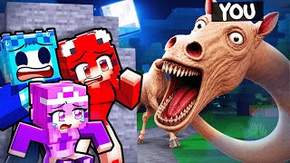 YOU TROLL US as The Long Neck Horse in Minecraft
