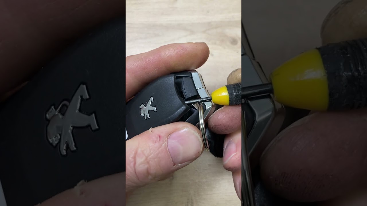 Peugeot smart key battery - EASY DIY 