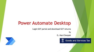 Download GSTR-2B using Power Automate