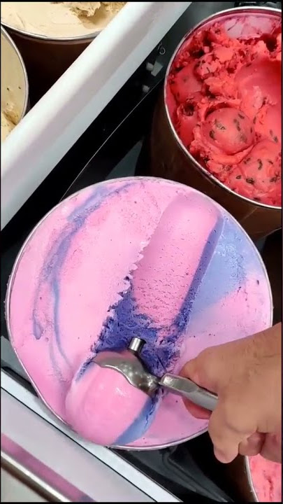 Ice cream warna ungu !? #Shorts