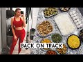 FITNESS VLOG: healthy grocery haul & HUGE meal prep on a budget