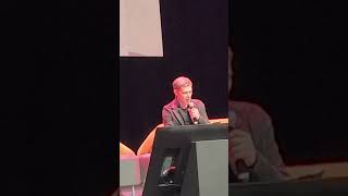 Joseph Morgan and Persia White at the Morgan White special Liverpool Comic Con April 1st 2023