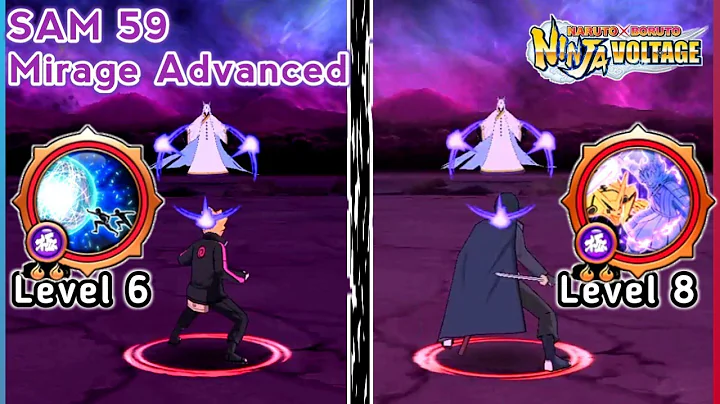 [SAM 59 Mirage Advanced] Boruto (Karma) VS Sasuke (VS Isshiki) | Naruto X Boruto Ninja Voltage