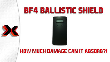 Battlefield 4 Ballistic Shield - How much damage can it absorb?