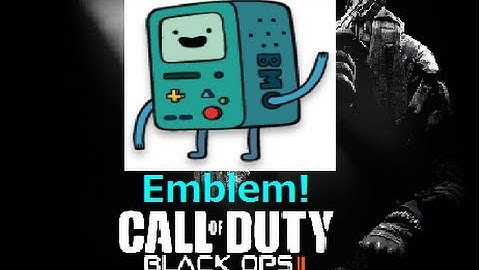 Black Ops 2- Emblem Tutorial B-MO!