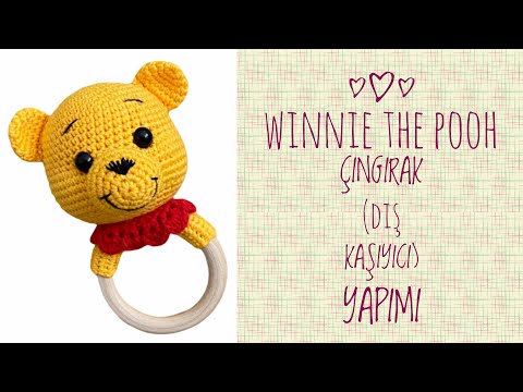 Amigurumi Winnie the Pooh Çıngırak 🍯 (ENGLISH SUBTITLES)