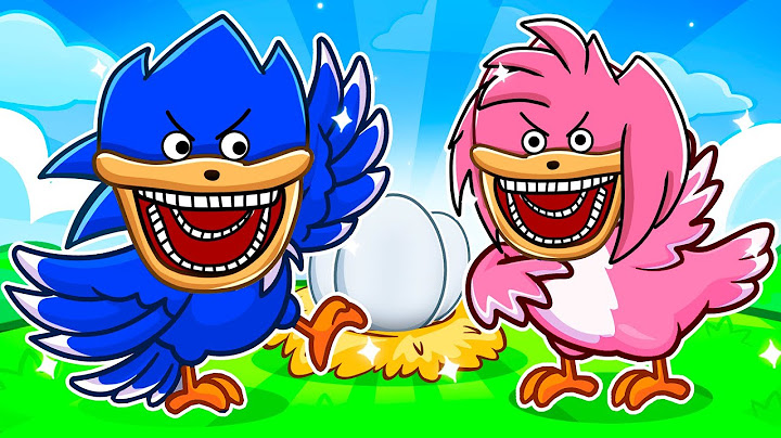 Having a SHIN SONIC BIRD FAMILY in Roblox!