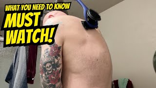 Easiest Way to Shave Your Back!
