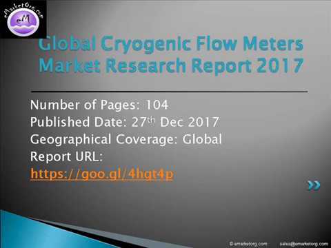 Cryogenic Flow Meters Market Classification, Opportunities, Types and Applications