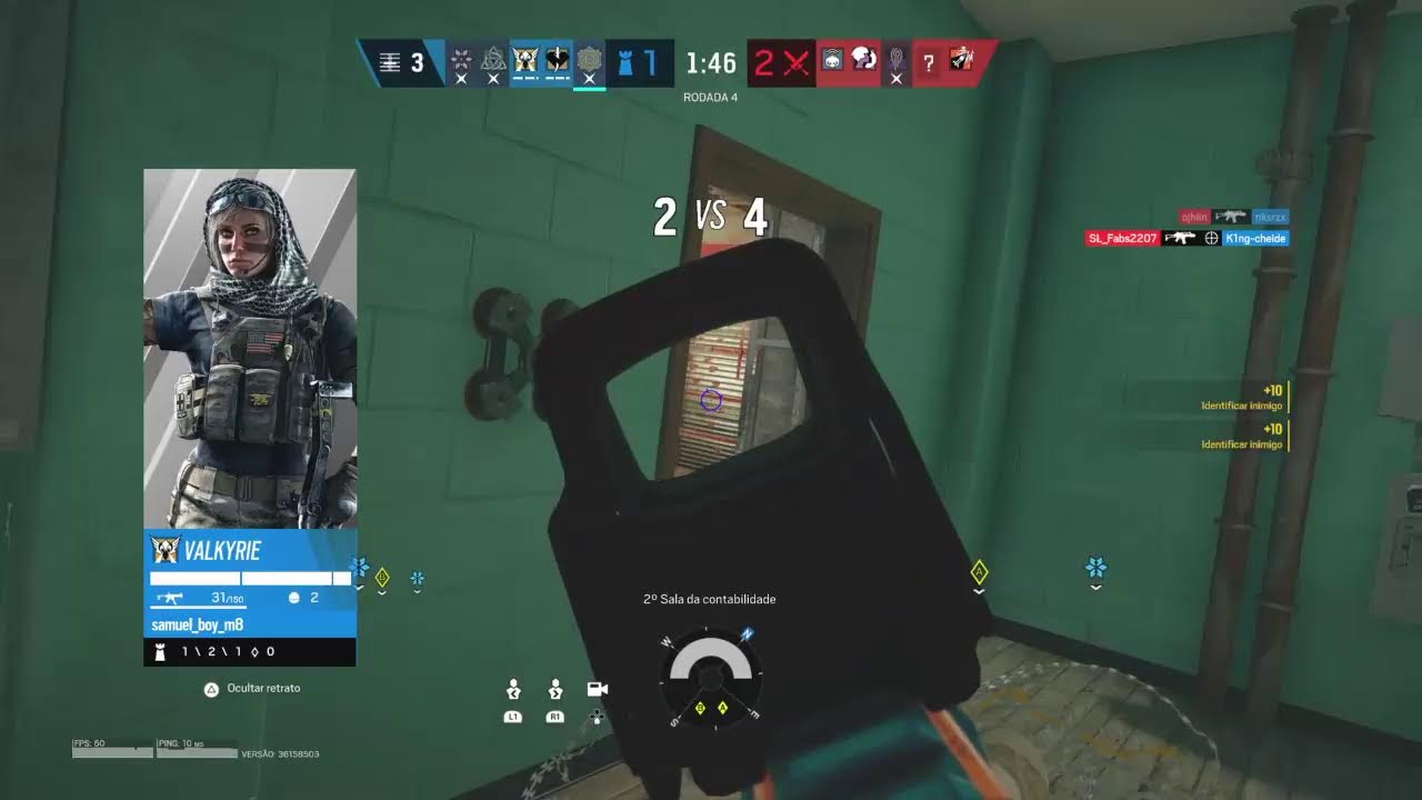 Jogando R6 e convesando
