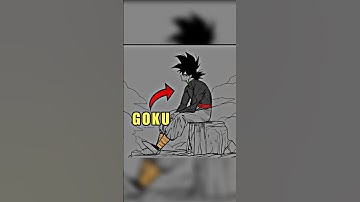 𝗧𝗵𝗲 𝗿𝗲𝗮𝗹 𝘀𝘁𝗼𝗿𝘆 𝗼𝗳 𝗚𝗼𝗸𝘂 𝗕𝗹𝗮𝗰𝗸 💔||| #short #shortvideo #anime #goku #dragonball #edit #capcut #youtube