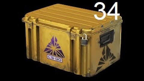 opening a csgo case every day until i get a gold day 34