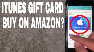 ✅  How To Buy Apple iTunes Gift Card On Amazon 🔴
