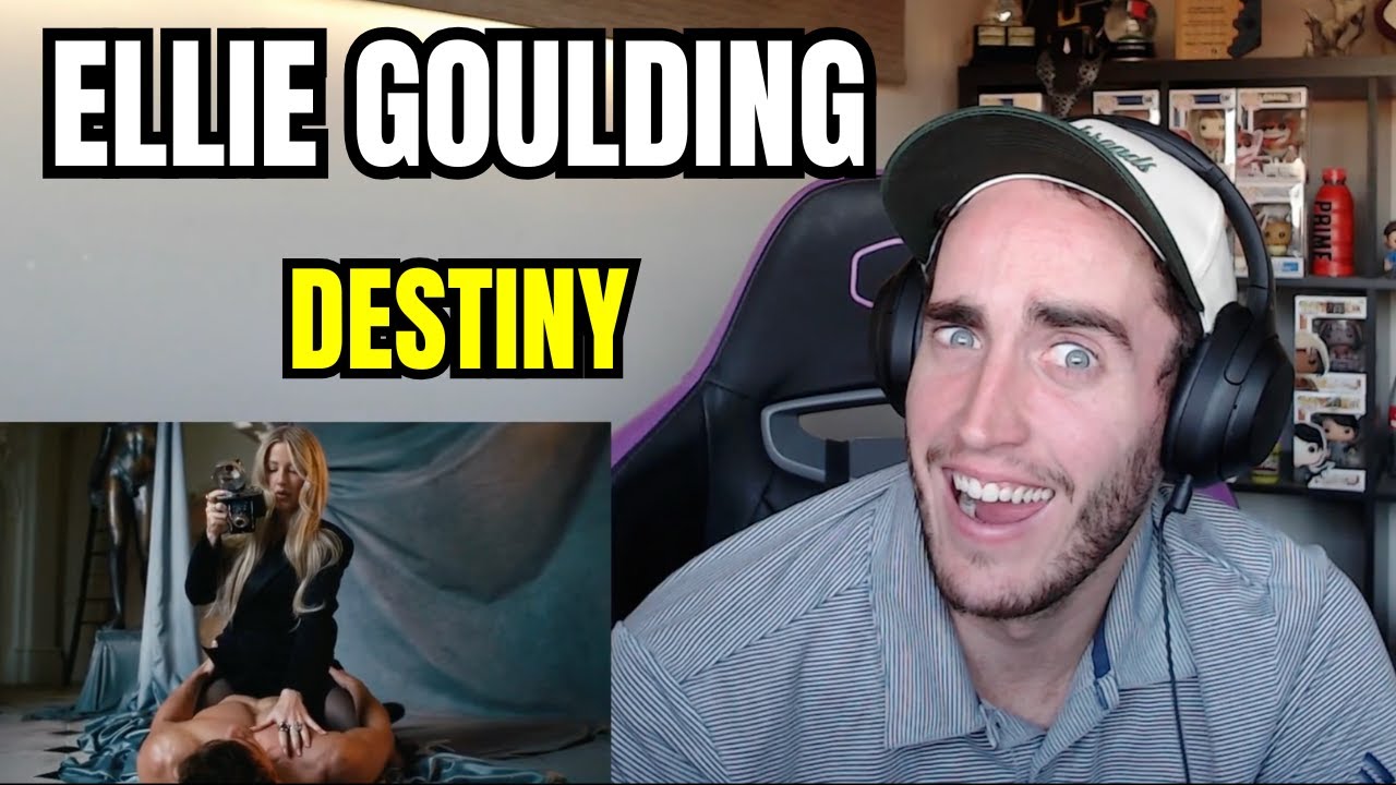 ELLIE GOULDING - DESTINY [OFFICIAL MUSIC VIDEO] | HER WORST SONG!! (REACTION)