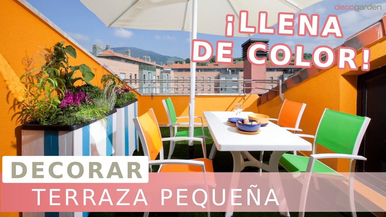 Cinco ideas de decoración para sacarle todo el partido a una terraza  pequeña según el uso que quieras darle