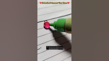 Calligraphy bubble name📛Tag to Afiya❤️#art#name #smileycrafter#calligraphy #funny #shorts #youtube