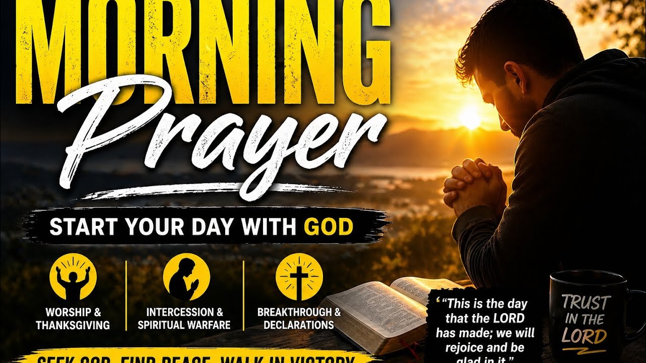 Powerful Morning Prayer to Start Your Day with God | Breakthrough ...