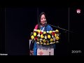 Vandana Yadav reading her short story, 'Middle Man'