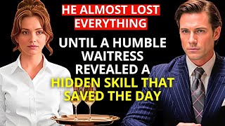 HE almost LOST EVERYTHING, until a HUMBLE WAITRESS revealed a HIDDEN SKILL that SAVED the DAY