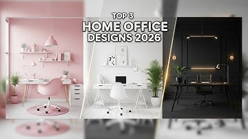 Modern Home Office Design Ideas for 2026 | Small, Stylish & Functional Workspace Inspiration
