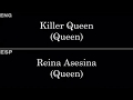 Killer Queen (Queen) — Lyrics/Letra en Español e Inglés