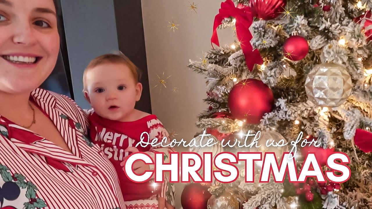 Украшаем дом к Рождеству вместе 🎄 | Реальная жизнь мамы, малыши и праздничный хаос