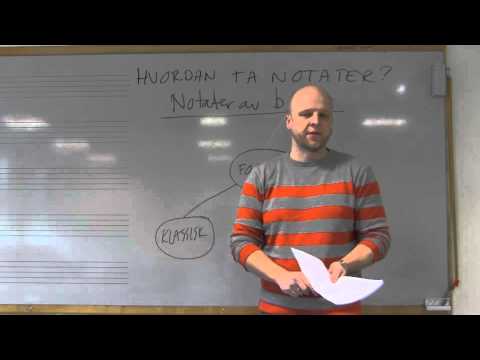 Video: Hvordan Huske Notater